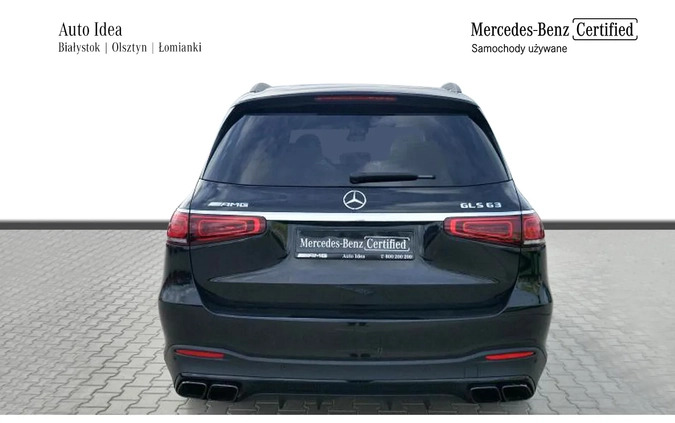 Mercedes-Benz GLS cena 899000 przebieg: 32000, rok produkcji 2021 z Jeziorany małe 326